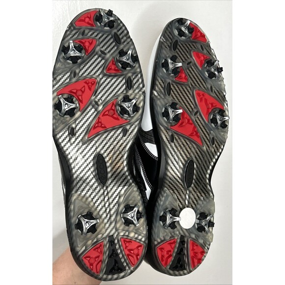 New Ecco Men's Classic Premiere Golf Shoes Size 13-13.5 NIB White Black - Picture 3 of 4